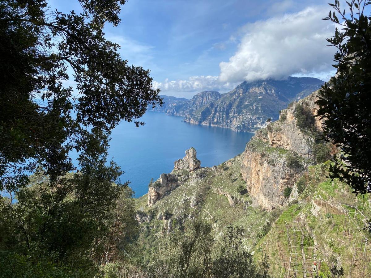 Il Profumo Dei Fiori Apartment Praiano Bagian luar foto