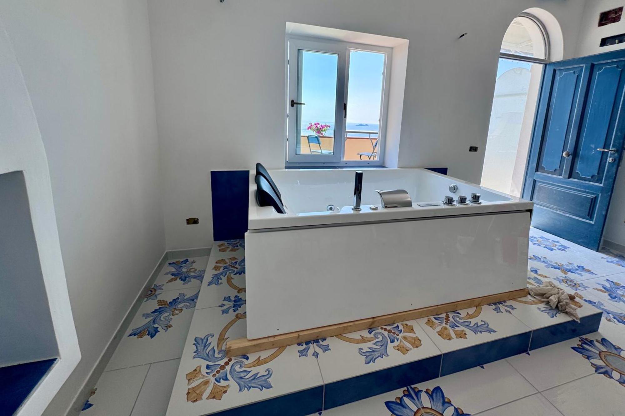 Il Profumo Dei Fiori Apartment Praiano Bagian luar foto